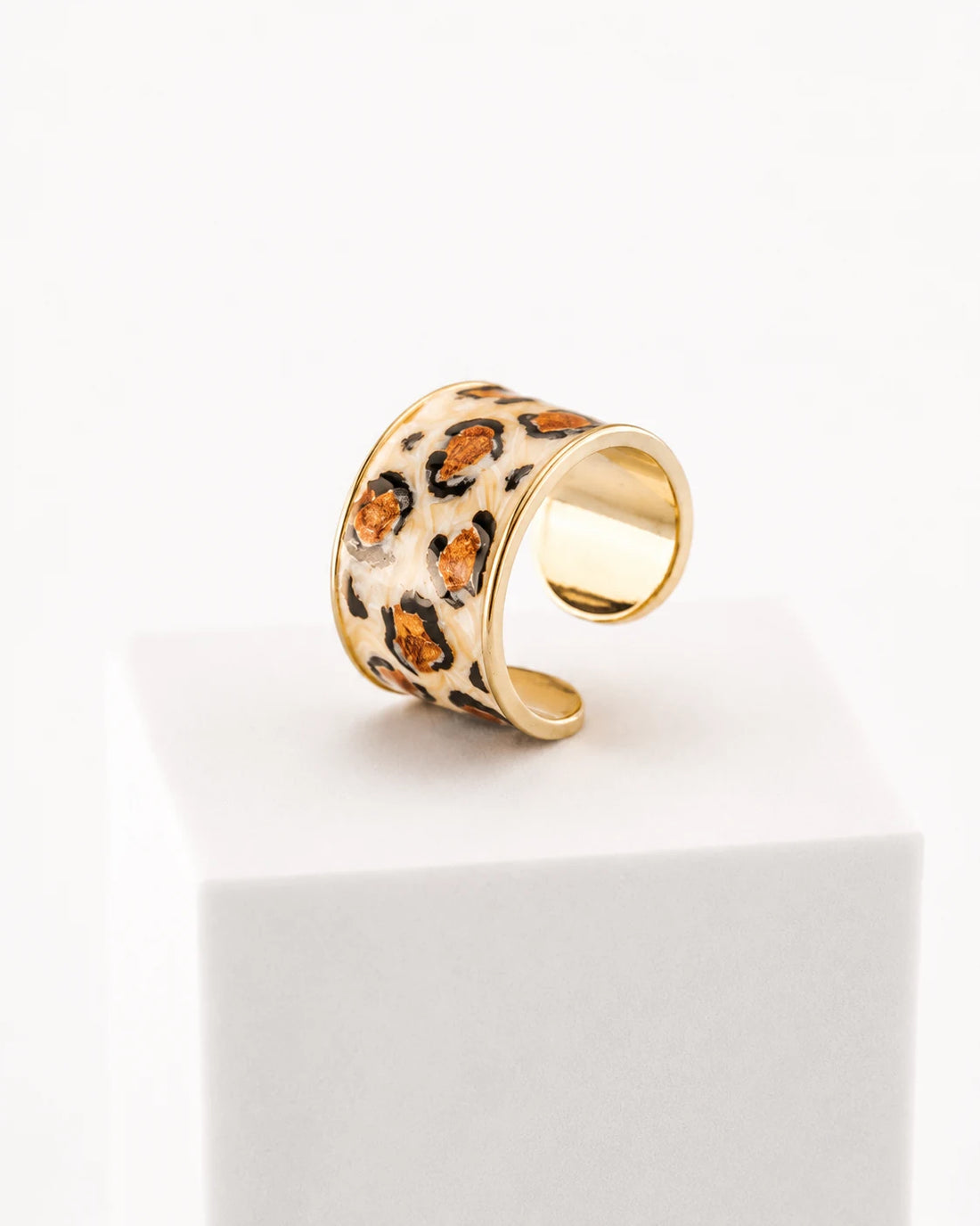 Anello Animalier 'Leopardo'