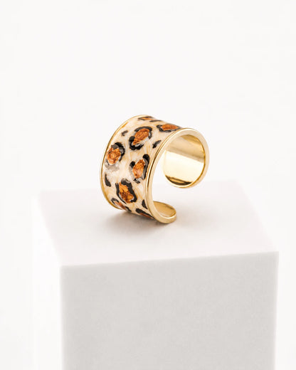 Animalier 'Leopard' Ring