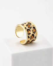 Anello Animalier 'Leopardo'