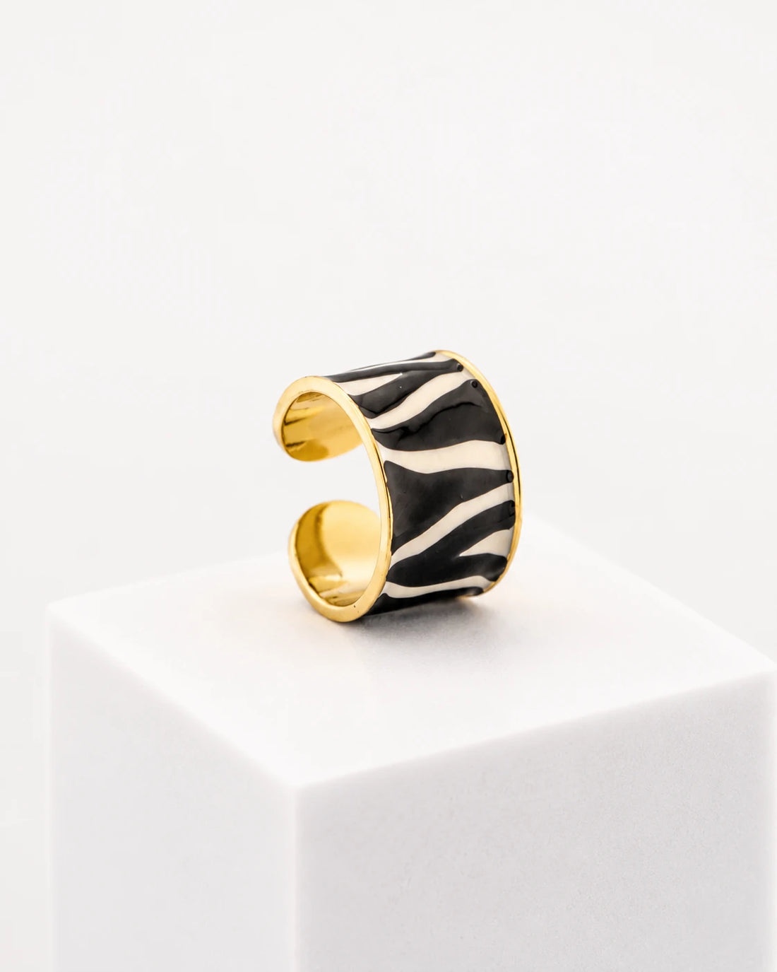 Anello Animalier 'Zebra'