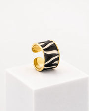 Anello Animalier 'Zebra'