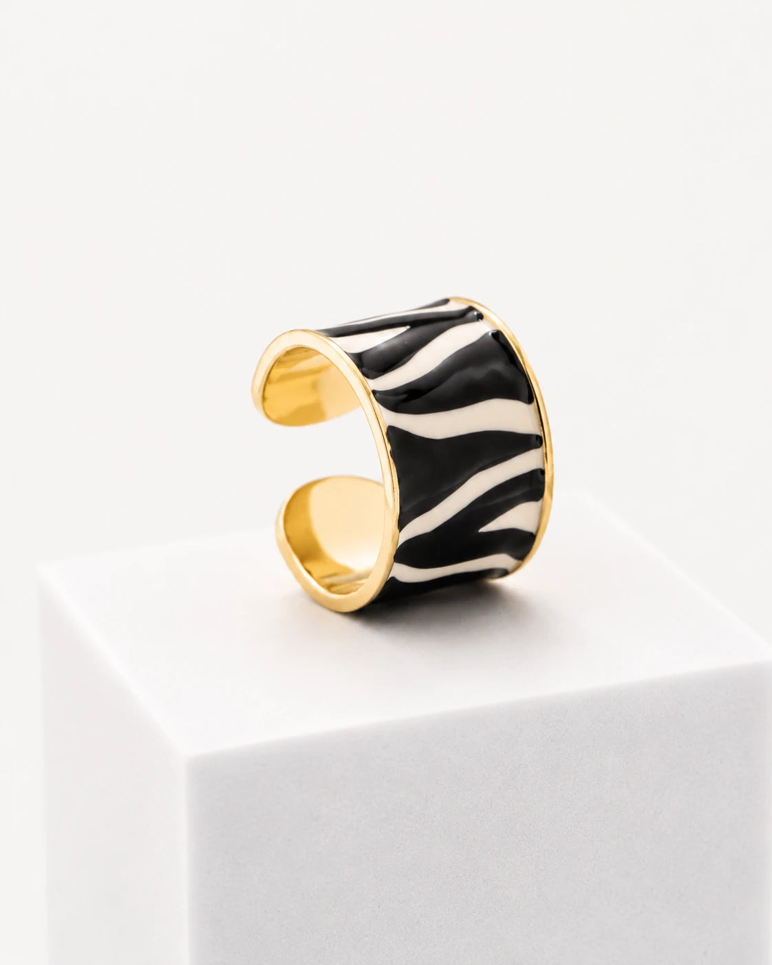 Anello Animalier 'Zebra'