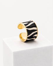 Anello Animalier 'Zebra'
