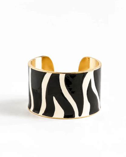 Pulsera animal print 'Cebra'
