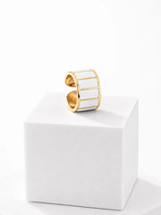 Anello Black & White h 1.5 cm Barre