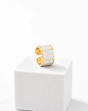 Anello Black & White h 1.5 cm Barre