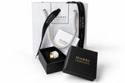 Black &amp; White ring h 1.5 cm n. 5