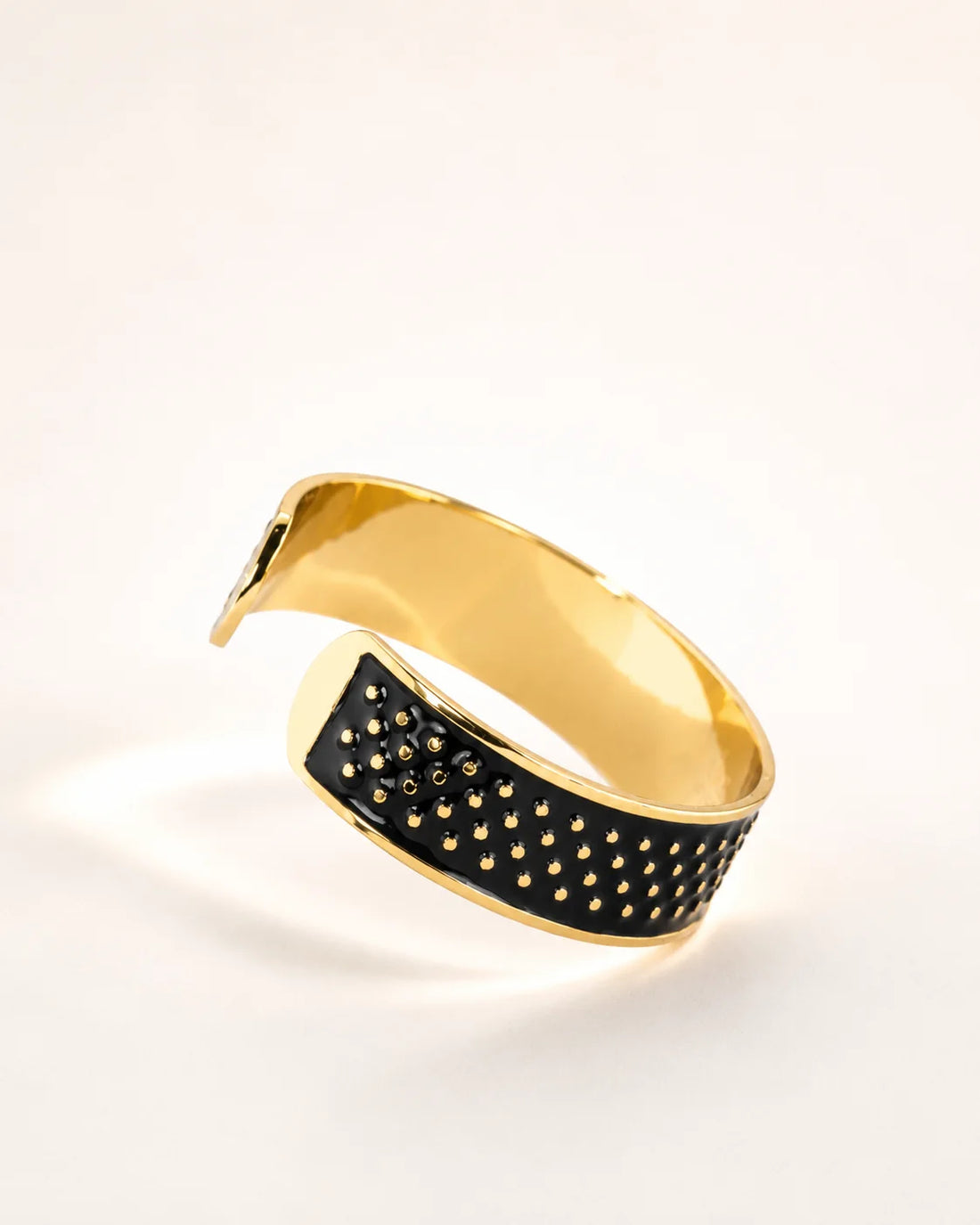 Pulsera Black & White, 1.5 cm de alto, n.º 19