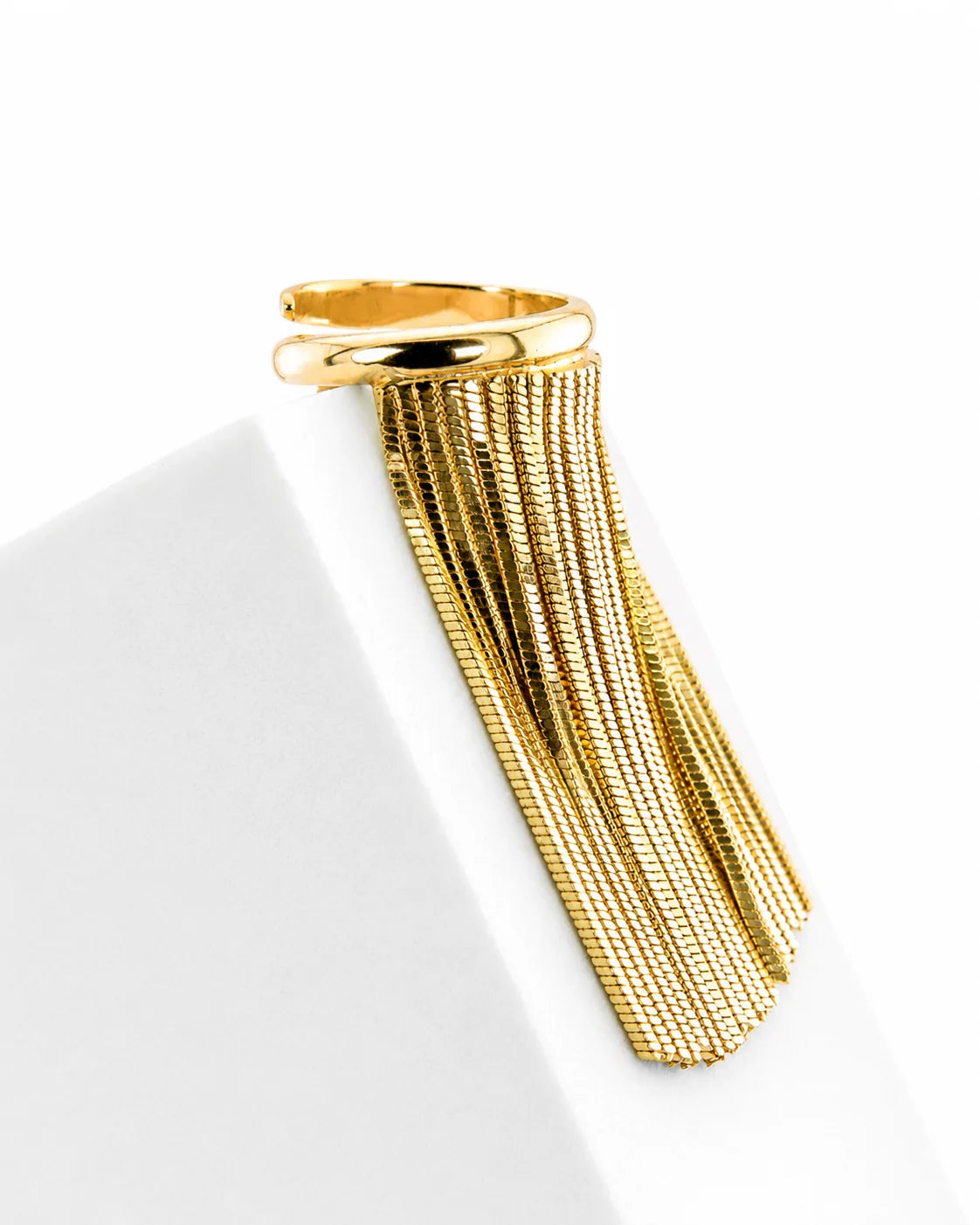 Anello  'Voila' bagno oro giallo