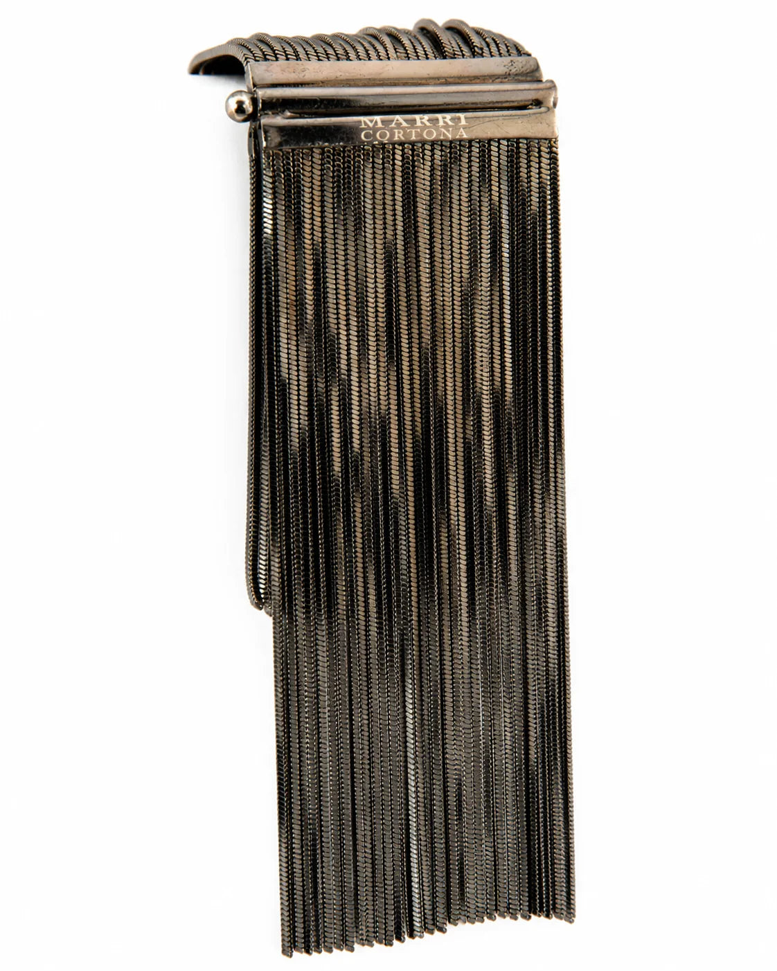 Bracciale 'Voila’'bagno oro nero  . Vestibilita'  polso fino a 17 cm  S