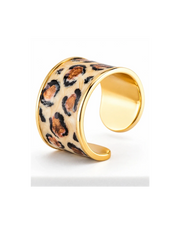 Anello Animalier Leopardo