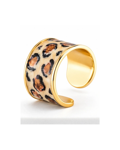 Anello Animalier Leopardo