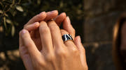 Zebra Animal Print Ring