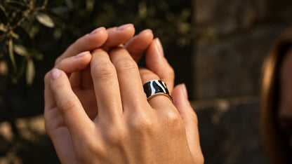Anello Animalier Zebra