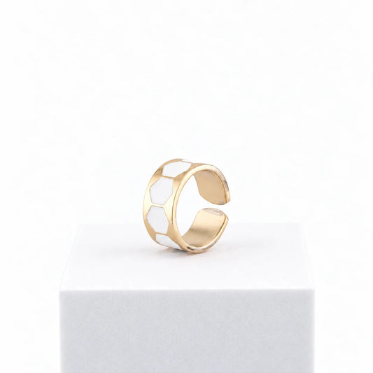 Anillo Black & White h 1 cm n.º 11