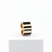 Anillo Black & White 1,5 cm de alto n.21
