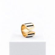 Anillo Black & White 1,5 cm de alto n.21