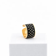 Anillo Black & White 1,5 cm de alto n.º 6