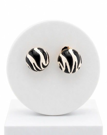 'Zebra' earrings