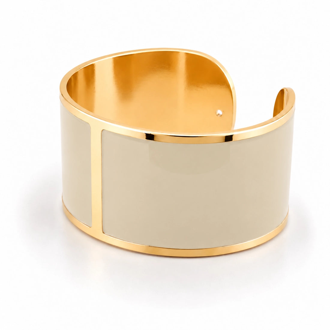 'Sabbia' L enamel bracelet, 30 mm