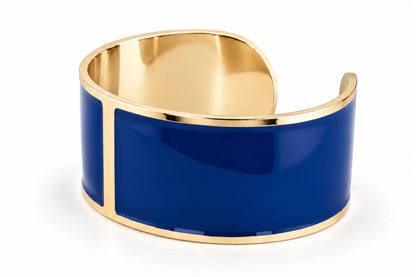 'Blue China' Enamel Bracelet, 30mm