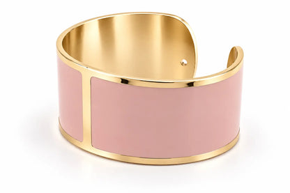 Enamel Bracelet L mm 30 'Cipria'