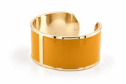 Pulsera de esmalte L 30 mm 'Cúrcuma'