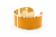 Pulsera de esmalte L 30 mm 'Cúrcuma'