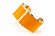 Enamel Bracelet L 30mm 'Sunflower'