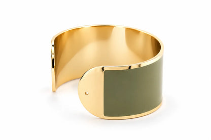 'Military Green' Enamel Bracelet, 30mm