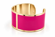 Enamel Bracelet L 30mm 'Valentino Rose'