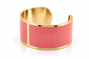30mm 'Pastel Pink' Enamel Bracelet