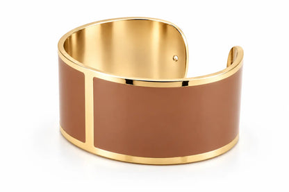 Siena Terra Enamel Bracelet, 30 mm