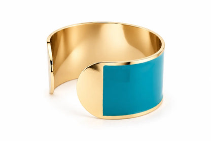 30mm 'Turquoise' Enamel Bracelet