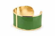 Bracelet Enamel L mm 30 'Green Aloe'