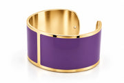 Enamel Bracelet L mm 30 'Purple'