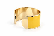 Bracciale Smalto L Giallo Zafferano