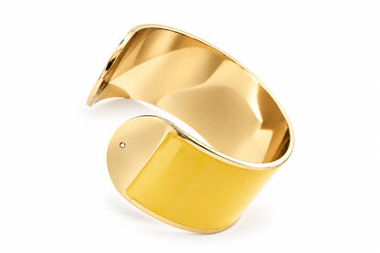 Bracciale Smalto L Giallo Zafferano