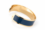 'Blue Armani' M 15mm Enamel Bracelet