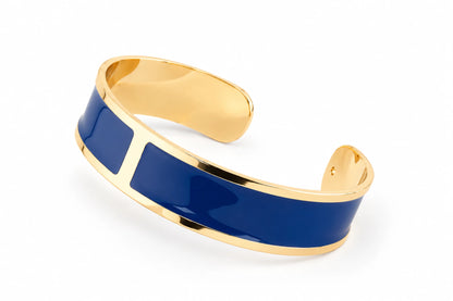 Enamel Bracelet M mm 15 'Blue China'