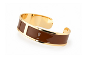 M 15mm 'Cognac' Enamel Bracelet