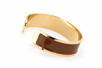 M 15mm 'Cognac' Enamel Bracelet