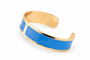 Enamel Bracelet M mm 15 'Denim'