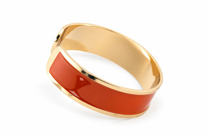 Enamel bracelet M mm 15 'Foliage'