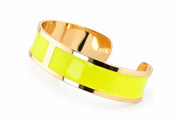 Pulsera Esmalte M 15 mm 'Amarillo Fluorescente'