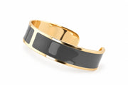 M 15mm 'Stone Grey' Enamel Bracelet