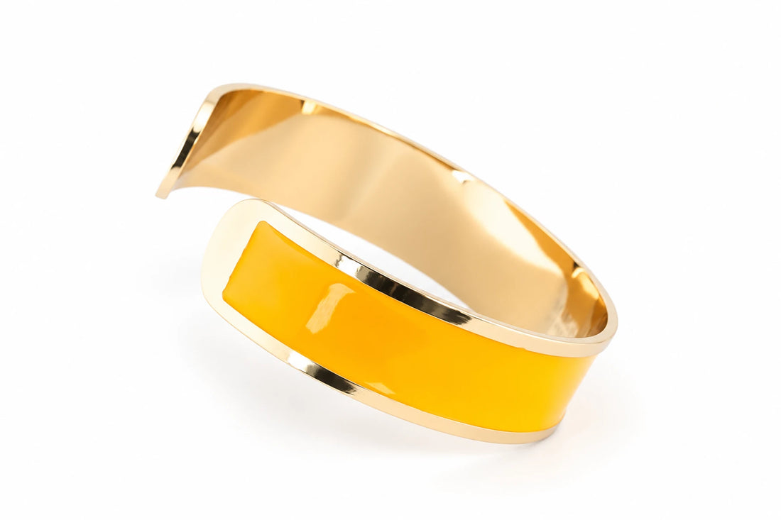 Pulsera Esmalte M 15 mm 'Girasol'