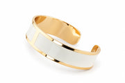 Enamel Bracelet M mm 15 'Milk'