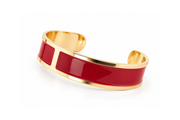 Enamel Bracelet M mm 15 'Marsala'