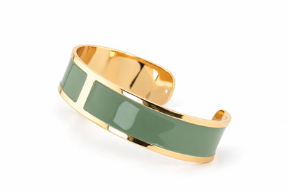 Enamel Bracelet M mm 15 'Mint'
